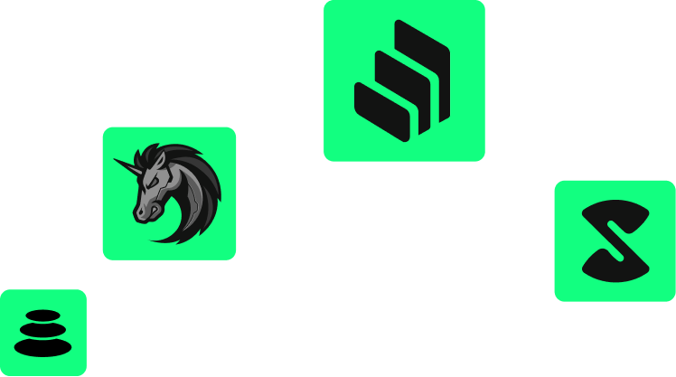 Quanstel apps logos