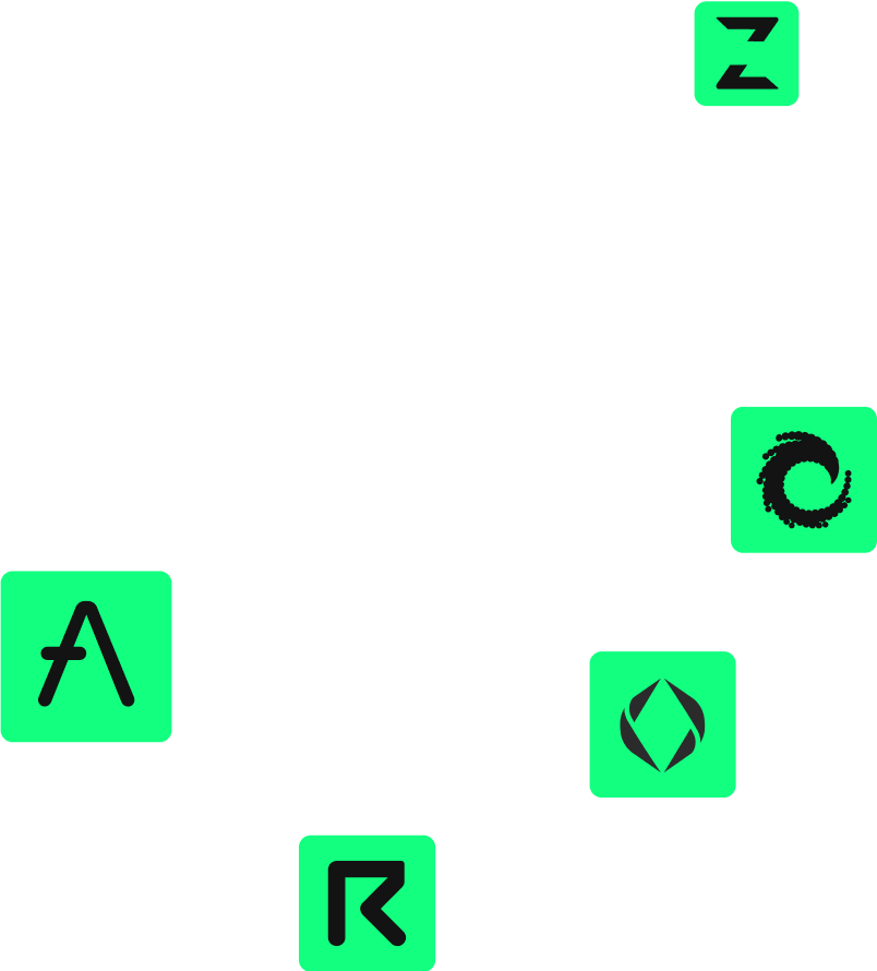 Quanstel apps logos
